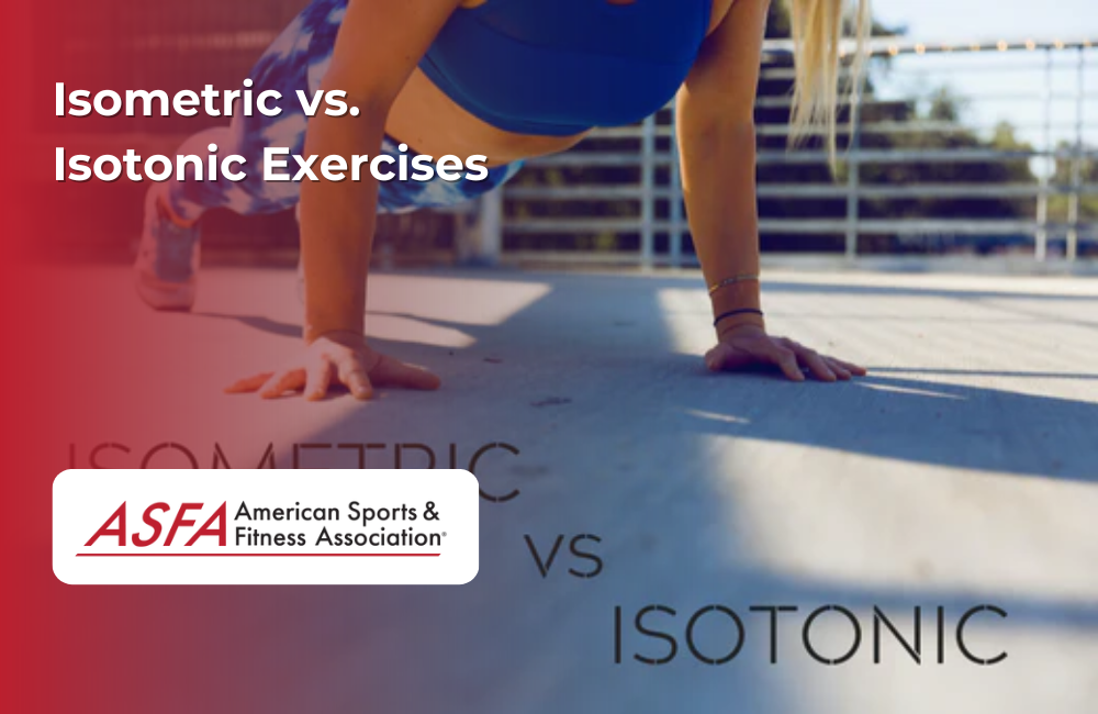Isometric vs Isotonic Exercises