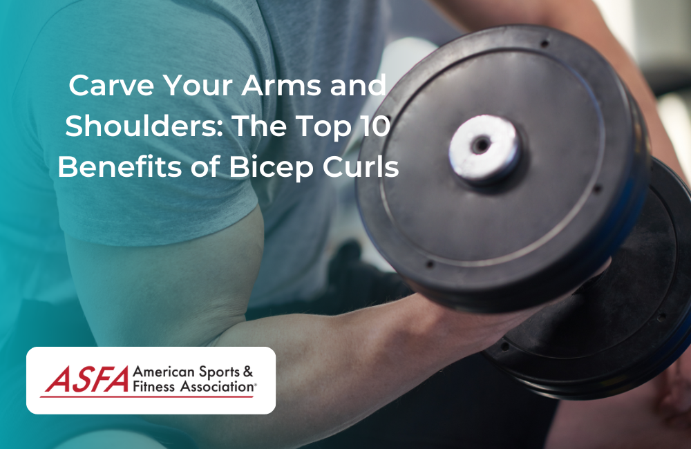 A man is exercising with a bicep curl 