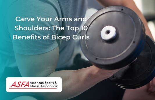 A man is exercising with a bicep curl 