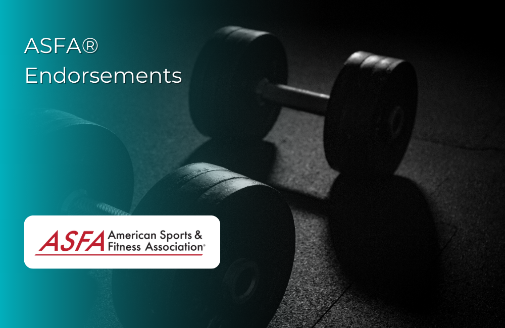 ASFA Fitness Blog: ASFA® Endorsements
