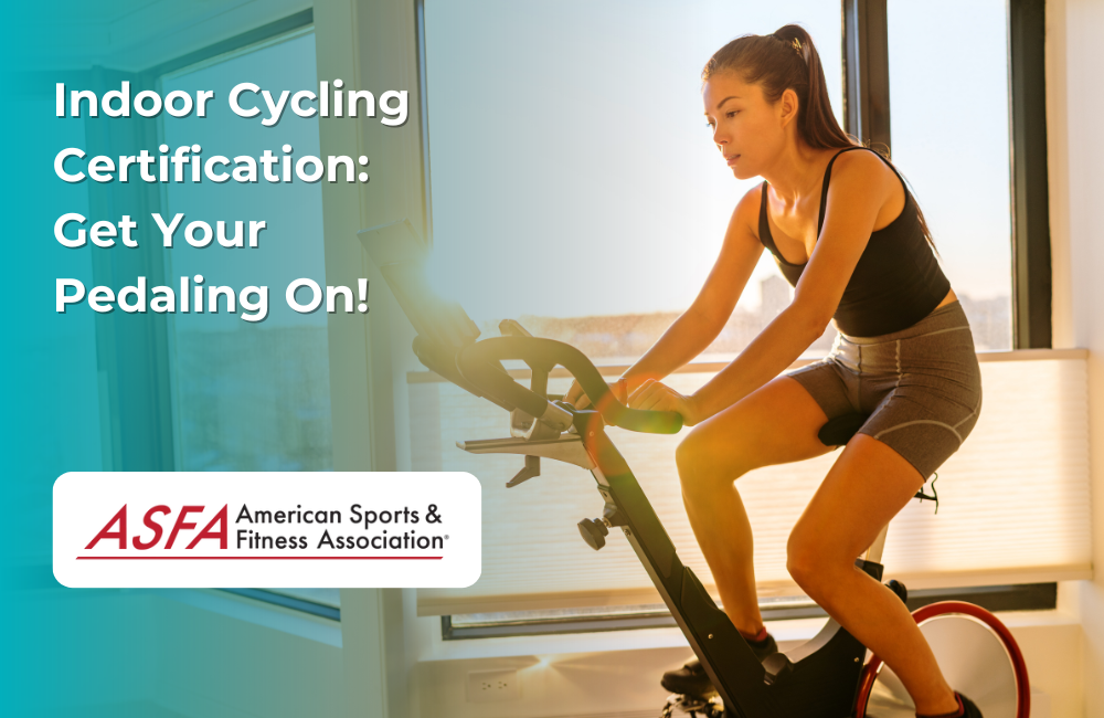 ASFA Fitness Blog: Indoor Cycling Certification:  Get Your Pedaling On!