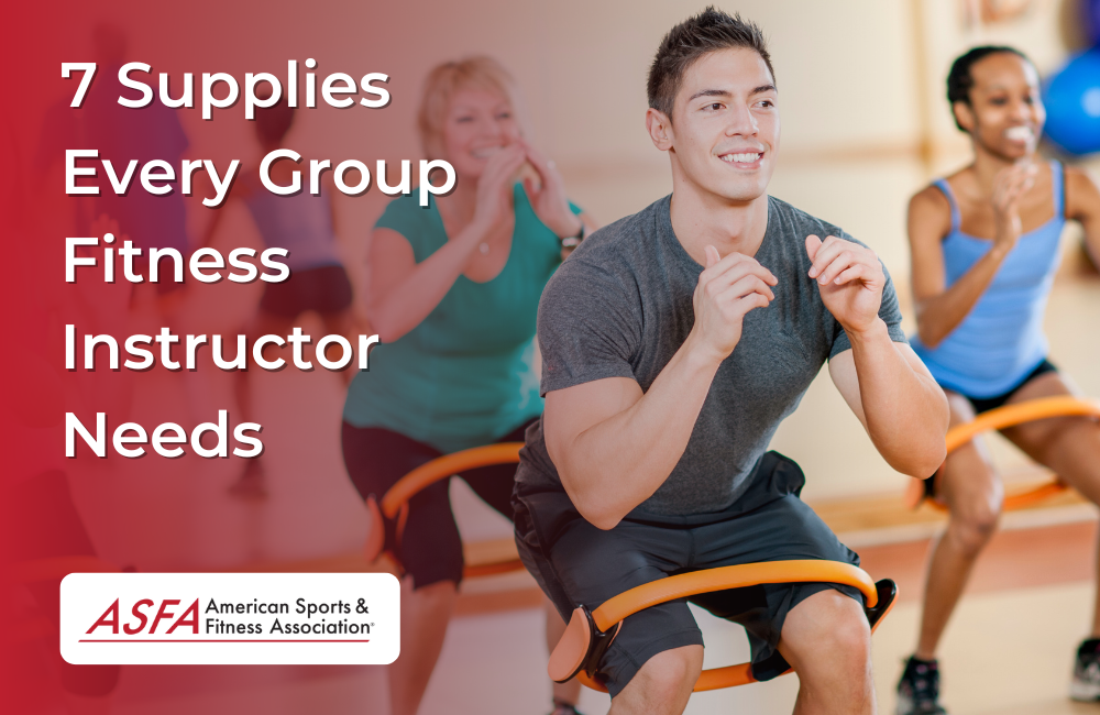 7 Supplies Every Group Fitness Instructor Needs