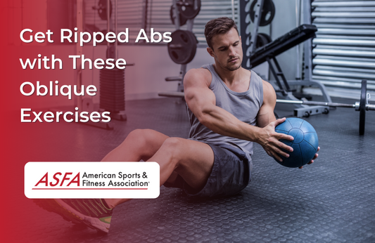 A man doing an ab workout with a weighted ball in a gym.
