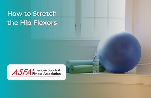 Image of exercise ball and yoga mats.