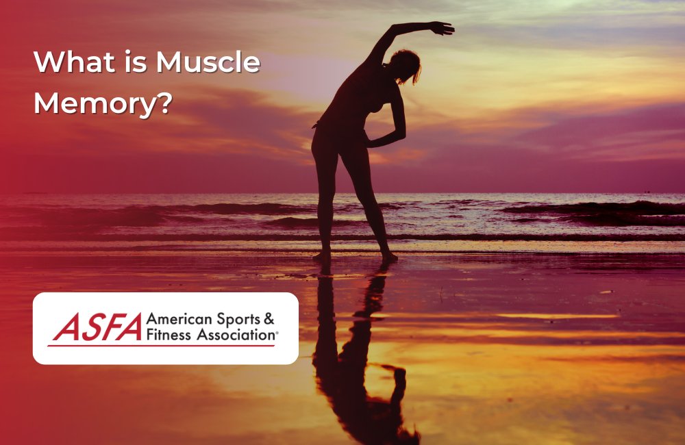 A woman stretches on the beach at sunset, silhouetted against the colorful sky.