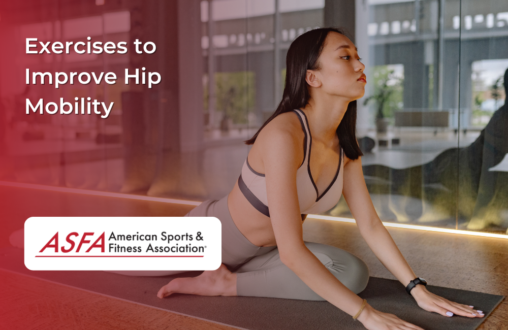 A woman in a yoga pose on a mat inside a modern indoor space.