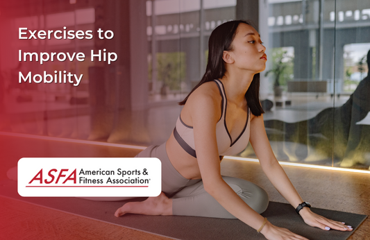 A woman in a yoga pose on a mat inside a modern indoor space.