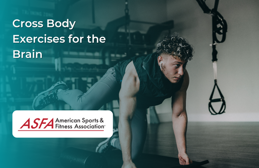 Man performing hip stretches in a gym