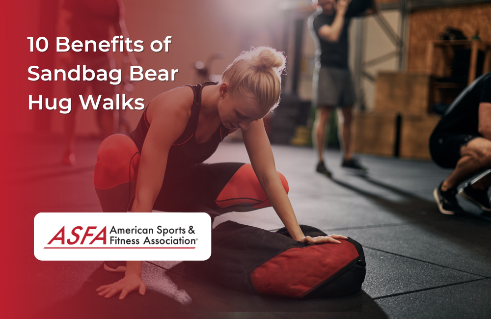 Hug Walk 10 Benefits of Sandbag Bear Hug Walks