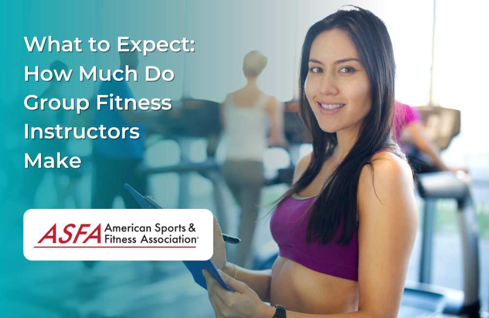 How much group fitness instructors make. 