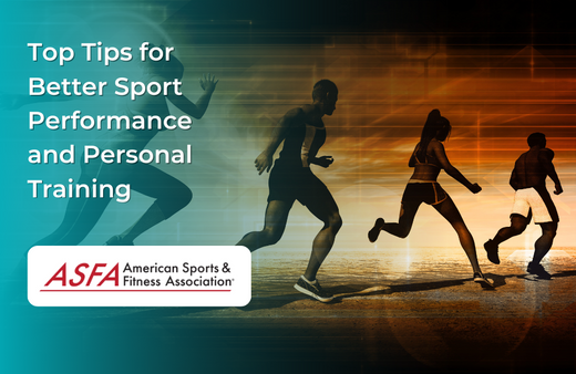 Tips for better sport performance and personal training. 