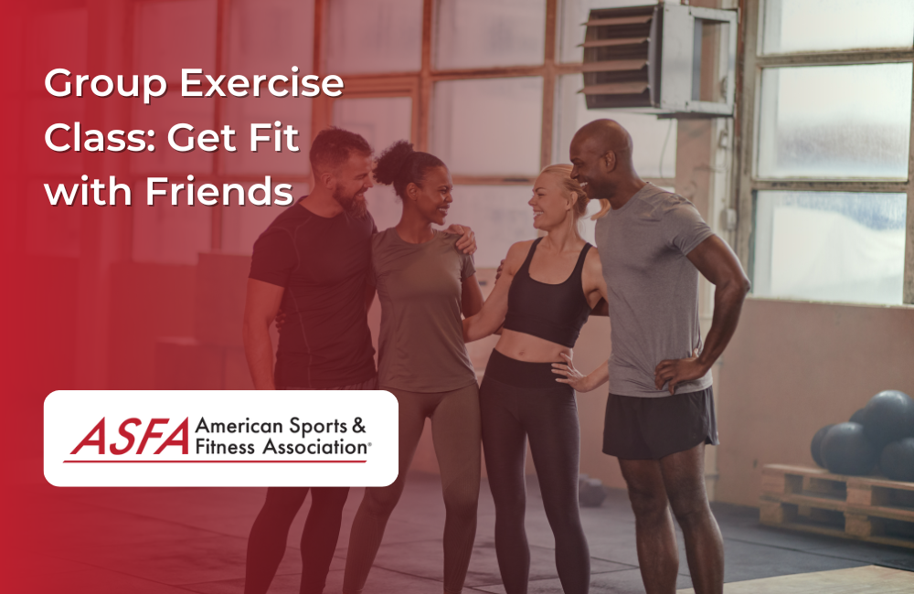 Take a group exercise class and get fit with friends. 