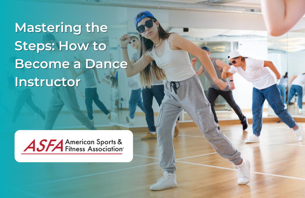 How to become a dance instructor.