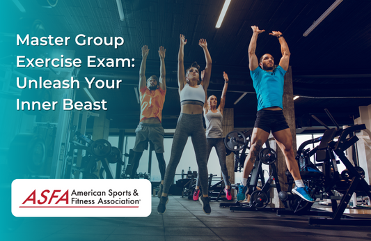 A group of people in workout clothes doing a jumping exercise together.