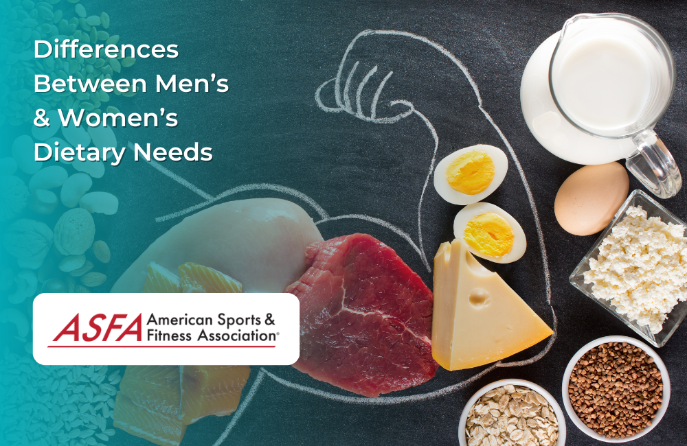 Differences Between Men’s & Women’s Dietary Needs