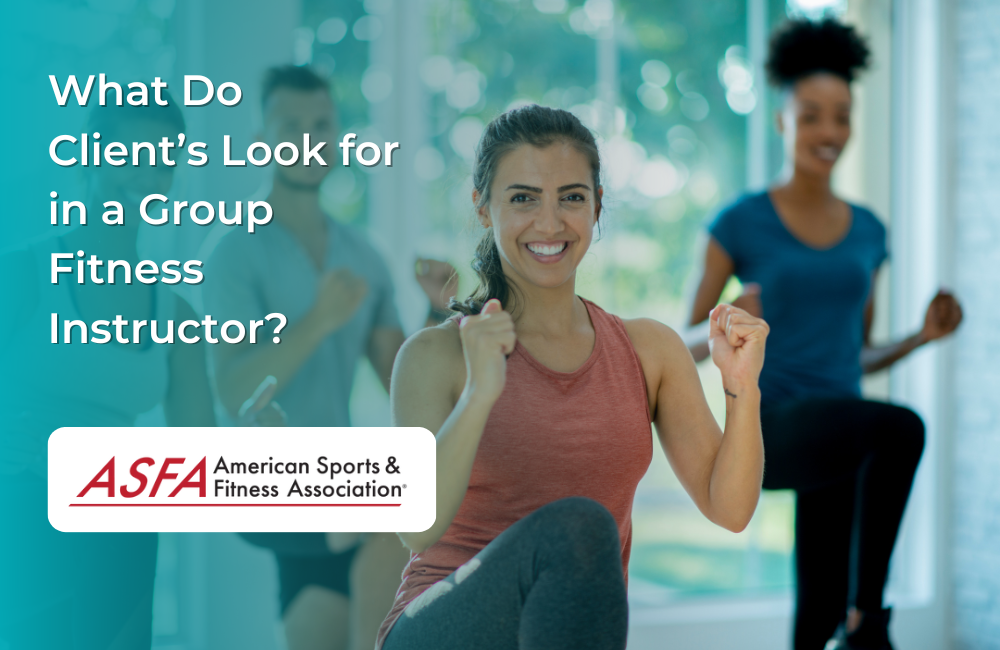 What Do Client’s Look for in a Group Fitness Instructor?