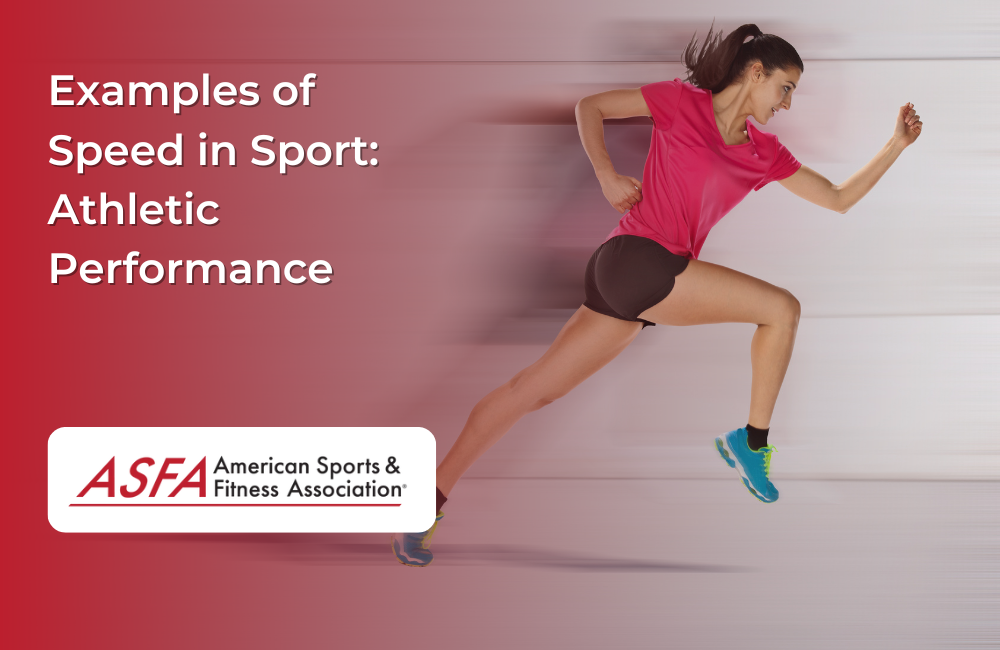 Examples of Speed in Sport: Athletic Performance