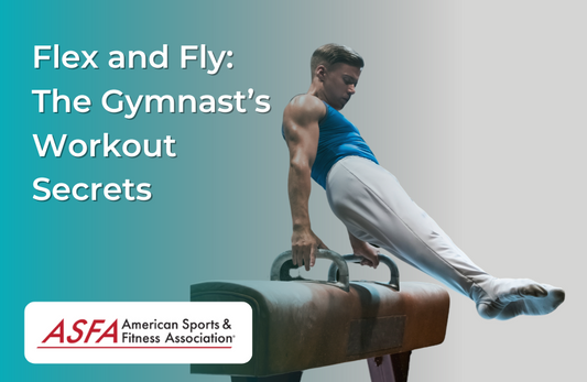 A man gymnast perfroming on the pompel horse with white pants and a teal shirt. 