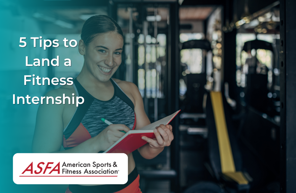 5 Tips to Land a Fitness Internship