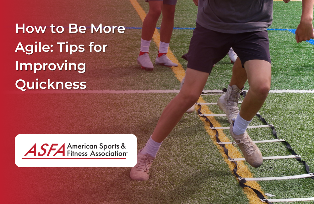 Learn how to be more agile with these tips for improving quickness. 