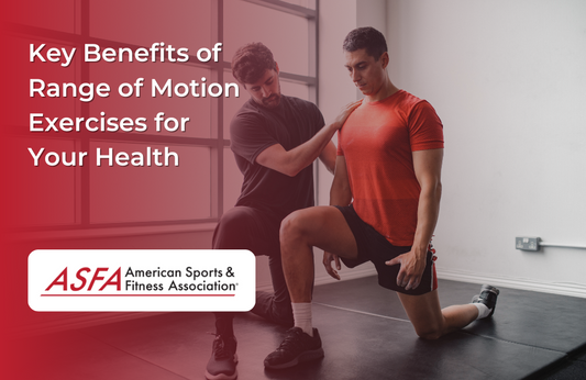 Someone knelt down helping another person on their range of motion exercise. 