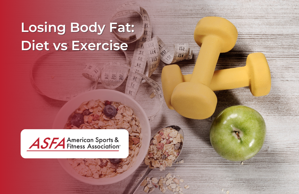Losing Body Fat: Diet vs Exercise