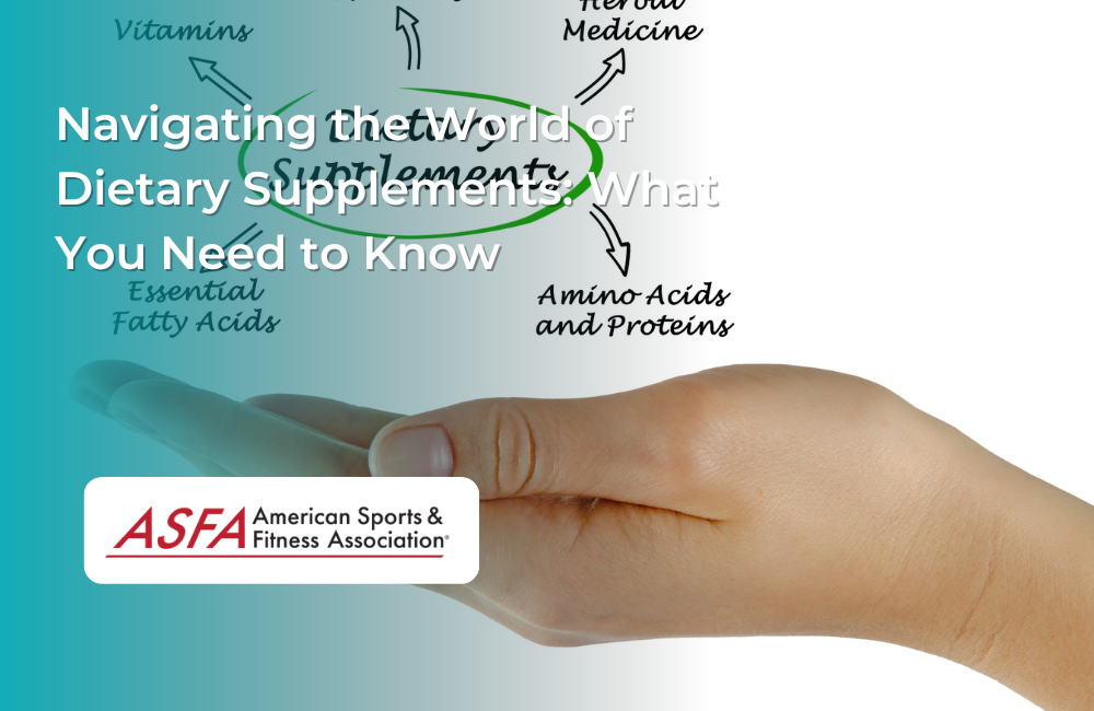 Navigating The World Of Dietary Supplements