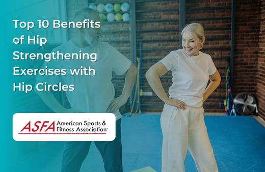 Benefits of hip strengthening exercises with hip circles. 
