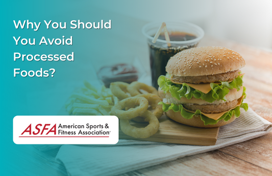 Processed foods on a tray.