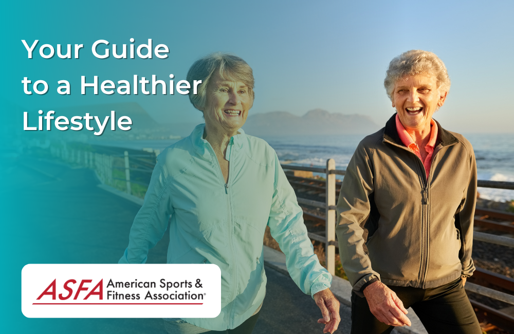 A senior man and woman walking along the boardwalk.