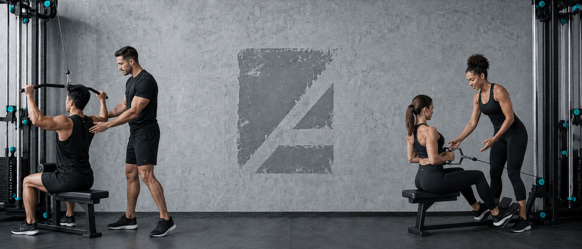 Teal ASFA banner for online fitness certification collections