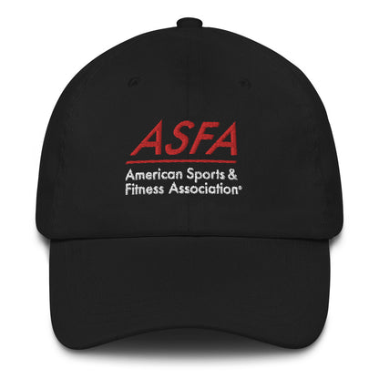 ASFA black baseball hat