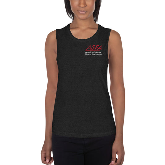 ASFA Women's Black Tank Top